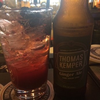 Lowell's Restaurant - Ginger ale with berry compote - American Near Me - Seattle, Washington Lowell's Restaurant - Ginger ale with berry compote - American Near Me - Seattle, Washington