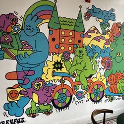 Guru Donuts Mural