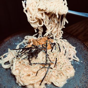 11 Tigers - 11 mentai Uni pasta - Asian Fusion Near Me - New York, New York 11 Tigers - 11 mentai Uni pasta - Asian Fusion Near Me - New York, New York