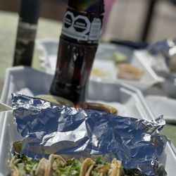 Mr Tacos - El pastor and a Coke