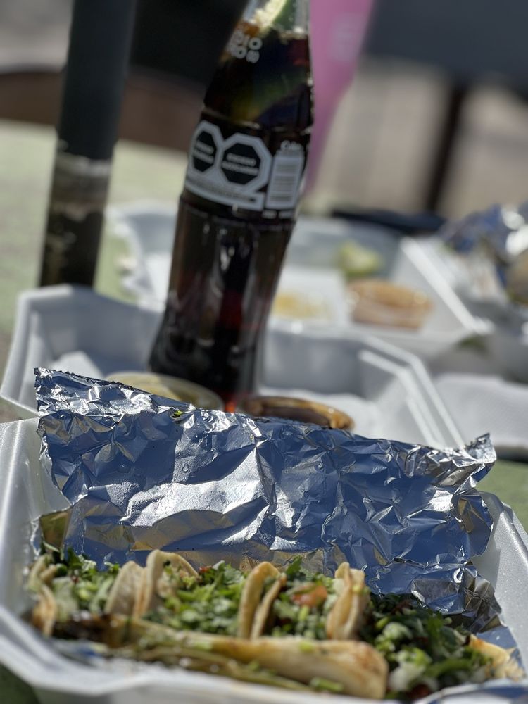 Food from Mr Tacos