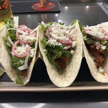 DISTRICT48 Kitchen + Bar - Chicken Tinga Tacos - Breakfast & Brunch Near Me - Calgary, Alberta