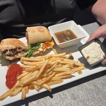 Dave & Buster's Woburn - Not So French Dip. The horsy sauce was great!! - Arcades Near Me - Woburn, Massachusetts