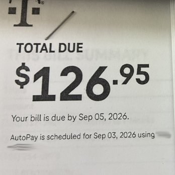 T-Mobile - First bill. Exactly as quoted. Not prorated. We brought our own phones. - Mobile Phones Near Me - Greensboro, North Carolina T-Mobile - First bill. Exactly as quoted. Not prorated. We brought our own phones. - Mobile Phones Near Me - Greensboro, North Carolina