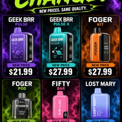Smokers Center Smoke and Vape Shop - Updated pricing now available on Geek Bar, Lost Mary, Foger, and more. Visit Smokers Center near Airport Blvd for competitive deals.