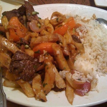 El Rocoto - Lomo saltado - half eaten!!! - Peruvian Near Me - Cerritos, California El Rocoto - Lomo saltado - half eaten!!! - Peruvian Near Me - Cerritos, California