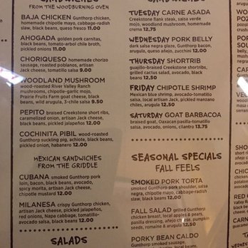 Xoco - Menu 1 - Mexican Near Me - Chicago, Illinois Xoco - Menu 1 - Mexican Near Me - Chicago, Illinois