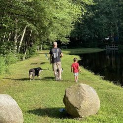 Whispering Pines Campground - Walk by the pond