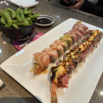 Hana Sushi - Malibu roll + ichiban roll - Japanese Near Me - Murrieta, California Hana Sushi - Malibu roll + ichiban roll - Japanese Near Me - Murrieta, California