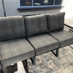 Alverson's Fabric And Furniture - Outdoor couch.