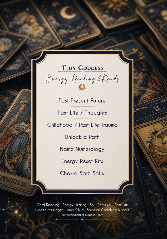 Social spots from Tidy Goddess