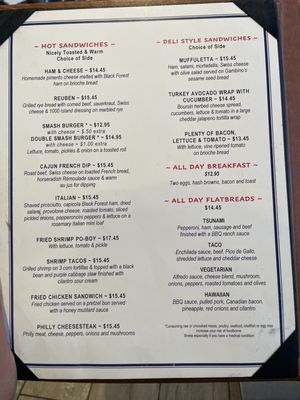 Menu photo 2 Dockside Deli Gulfport, MS