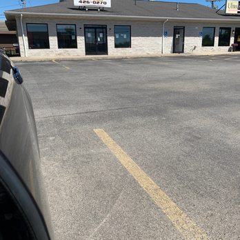 Caraglio's Pizza - empty parking lot - Pizza Near Me - Rochester, New York