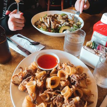 Chit Chat Diner - cobb salad & calamari - Diners Near Me - Hackensack, New Jersey