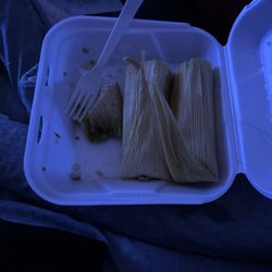 El Forastero Mexican Food - chicken tamales $2.99 each