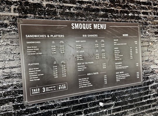 Menu photo 7 Smoque BBQ Chicago, IL