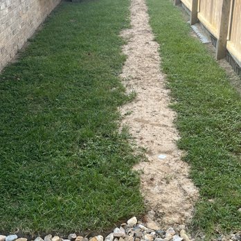 BROTHERS LANDSCAPING - French Drain extended to drainage pipe with clean out to ensure any clogs can be cleaned out quickly and easily. - Landscaping Near Me - Texarkana, Texas BROTHERS LANDSCAPING - French Drain extended to drainage pipe with clean out to ensure any clogs can be cleaned out quickly and easily. - Landscaping Near Me - Texarkana, Texas