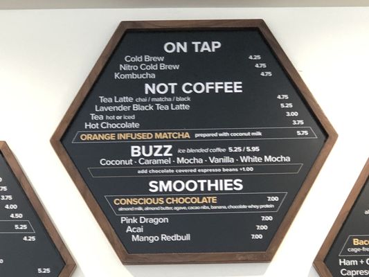 Menu photo 2 Better Buzz Coffee Escondido Escondido, CA