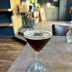Espressos martini. Just right; not too sweet.