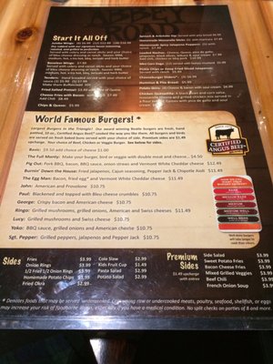 Menu photo 5 Abbey Road Tavern & Grill Apex, NC