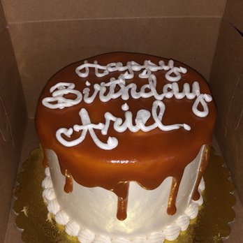 Sweet Dreams Bakery - Salted caramel Tres leches cake! Smelled so yummy! - Bakeries Near Me - Colma, California