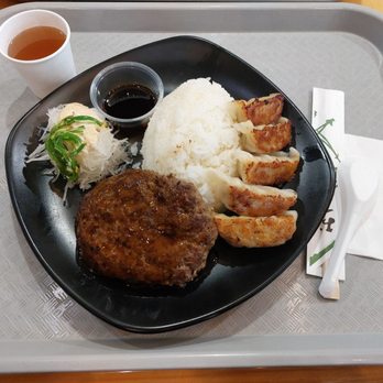 Tokyo Hanten - #72 Hamburg and Gyoza w/ Rice - Japanese Near Me - Edgewater, New Jersey Tokyo Hanten - #72 Hamburg and Gyoza w/ Rice - Japanese Near Me - Edgewater, New Jersey