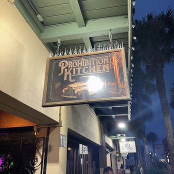 Prohibition Kitchen - Outdoor signage - Bars Near Me - St. Augustine, Florida Prohibition Kitchen - Outdoor signage - Bars Near Me - St. Augustine, Florida