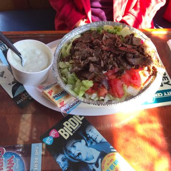 Dank Donuts - O boy.  Brisket salad and home made Bleu Cheese and Ranch combo. - Coffee & Tea Near Me - Big Bear Lake, California