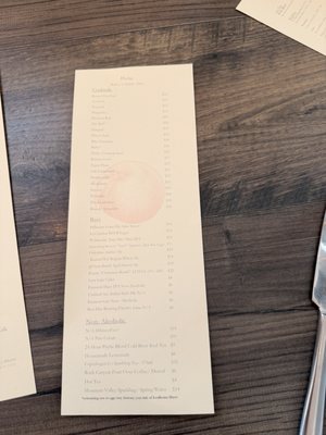 Menu photo 1 Pêche Restaurant Palisade, CO Menu photo 1 Pêche Restaurant Palisade, CO