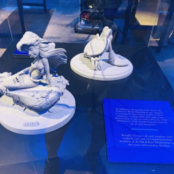 Disney Animation Immersive Experience - Sculptures of Ariel and Sebastian :) ! - Art Galleries Near Me - San Antonio, Texas