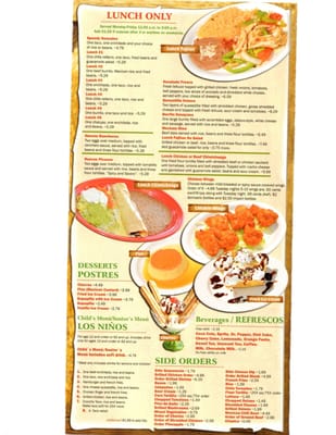 Menu photo 5 Los 3 Amigos Chattanooga, TN