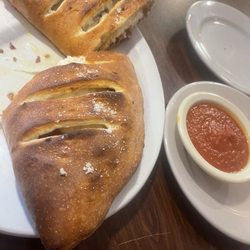 Roma Pizza 2 - All Meat Calzone with Ricotta Cheese added