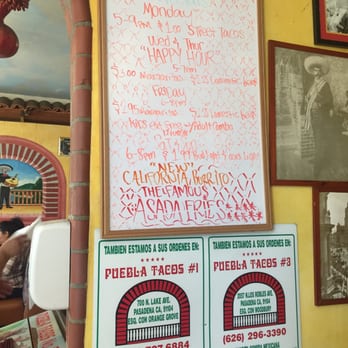 Puebla Tacos No 2 - Mexican Near Me - Pasadena, California Puebla Tacos No 2 - Mexican Near Me - Pasadena, California