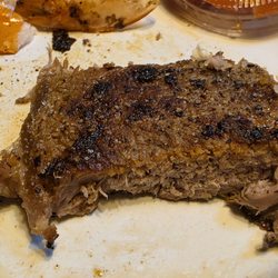 Moondog Seaside Eatery - Ribeye steak special, ordered MEDIUM RARE!