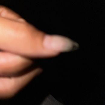Nailed IT Beauty Bar - Even tho it's a crappy photo. You can still see the clear difference in my nail and the extension. Little to no fill. - Nail Salons Near Me - Cleveland, Ohio Nailed IT Beauty Bar - Even tho it's a crappy photo. You can still see the clear difference in my nail and the extension. Little to no fill. - Nail Salons Near Me - Cleveland, Ohio