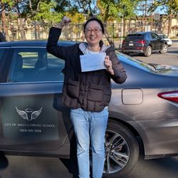 City of Angels Driving School - Jessica passed her test on the first try! Huge congratulations Jessica!
