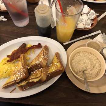 Ranch House Grille - I got the French toast plate. It came with two eggs and bacon. I also got the oatmeal. Which was so good. Nothing special but I loved it. - Breakfast & Brunch Near Me - Page, Arizona Ranch House Grille - I got the French toast plate. It came with two eggs and bacon. I also got the oatmeal. Which was so good. Nothing special but I loved it. - Breakfast & Brunch Near Me - Page, Arizona