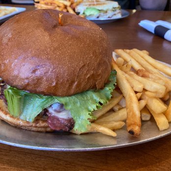 Brick's - Pastrami burger. - New American Near Me - Placerville, California