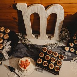 SugarBears Sweet Provisions - Dessert table from the wedding
