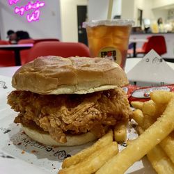Bam Bam Chicken - Spicy Crispy Chicken Sandwich Combo