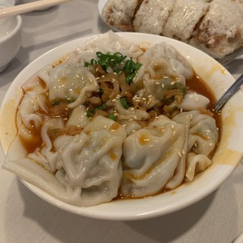 Dumpling Kitchen - Wonton in spicy chili oil - Chinese Near Me - San Francisco, California Dumpling Kitchen - Wonton in spicy chili oil - Chinese Near Me - San Francisco, California