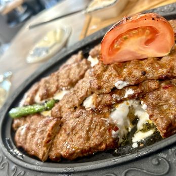Turkish Kebab House - dinner special entree of ground lamb with peppers and spices made into kabobs-sooooo delish - Greek Near Me - West Haven, Connecticut Turkish Kebab House - dinner special entree of ground lamb with peppers and spices made into kabobs-sooooo delish - Greek Near Me - West Haven, Connecticut