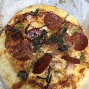 Specific Gravity Pizzeria & Beer Joint - Small Pizza w/ pepperoni, basil, bacon and green peppers - Pizza Near Me - Salisbury, Maryland Specific Gravity Pizzeria & Beer Joint - Small Pizza w/ pepperoni, basil, bacon and green peppers - Pizza Near Me - Salisbury, Maryland