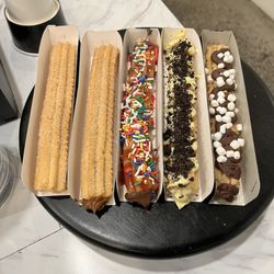 Churro Station - A sampling of churros