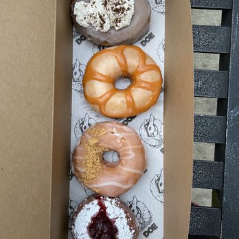 Doe Donuts - Portland fog, maple pumpkin, guava cheesecake, monte cristo - Donuts Near Me - Portland, Oregon Doe Donuts - Portland fog, maple pumpkin, guava cheesecake, monte cristo - Donuts Near Me - Portland, Oregon