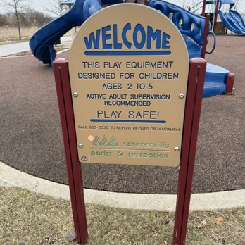 Prairie Estates Park - Play Ground signage - Parks Near Me - Schererville, Indiana