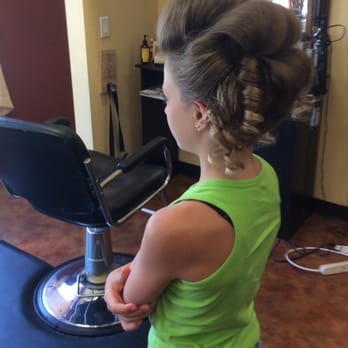 Entourage Salon - After: Entourage Visit for Steampunk updo. Fab! - Hair Salons Near Me - Carlsbad, California