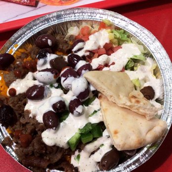 The Halal Guys - Small gyro plate - Halal Near Me - Costa Mesa, California The Halal Guys - Small gyro plate - Halal Near Me - Costa Mesa, California