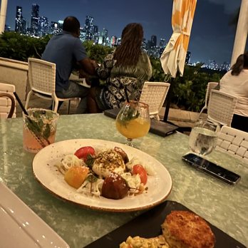Rusty Pelican - Miami - Burrata & Tomato - Seafood Near Me - Key Biscayne, Florida Rusty Pelican - Miami - Burrata & Tomato - Seafood Near Me - Key Biscayne, Florida