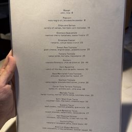 Menu Menu